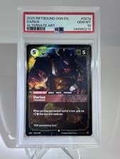 PSA 10 2025 RIFTBOUND LEAGUE OF LEGENDS 027a DARIUS - EXECUTIONER ALTERNATE ART