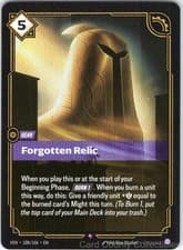 FORGOTTEN RELIC 108/166 RIFTBOUND FOIL NM/M