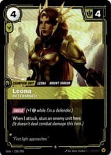 Leona - Determined NM Rare Origins Riftbound