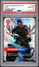 2026 RIFTBOUND: LEAGUE OF LEGENDS UNL-UNLEASHED PYKE - BLOODHARBOR RIPPER PSA 10