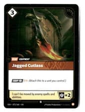 Riftbound Jagged Cutlass VEN 073/166 Foil