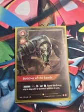 Riftbound Legend Renekton Butcher of Sands Overnumber ON 190/166 Vendetta