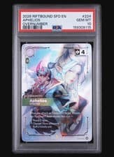 2026 RIFTBOUND SFD-SPIRITFORGED OVERNUMBER #224 APHELIOS - EXALTED PSA 10