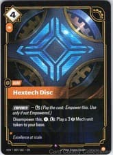 HEXTECH DISC 087/166 RIFTBOUND FOIL NM/M