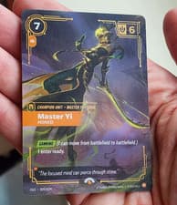 Master Yi - Honed - Riftbound Organized Play Promotional Cards (OPP) NM