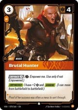 Brutal Hunter 070/166 Common Vendetta Riftbound Near Mint
