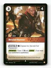 BRUTAL HUNTER VENDETTA 070/166 RIFTBOUND NM/M