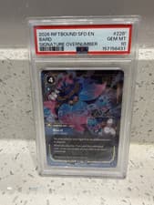2026 RIFTBOUND: LEAGUE OF LEGENDS SFD-SPIRITFORGED #228* BARD - MERCURIAL PSA 10