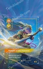 Riftbound Unleashed Extended Art for BGS Slab-Poppy 237 ART ONLY