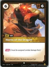 HORNS OF THE DRAGON 118/166 RIFTBOUND NM/M