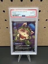 2025 RIFTBOUND ORIGIN EN TEEMO SWIFT SCOUT OVERNUMBER  #307 PSA 10