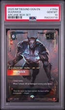 PSA 10 Warwick - Hunter 159A Arcane Box Set Riftbound Card