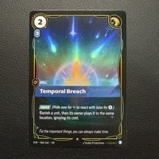 Temporal Breach 066/166 Rare Riftbound Vendetta NM/M