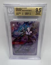 2026 RIFTBOUND: LEAGUE OF LEGENDS SFD-SPIRITFORGED #223* VAYNE - HUNTER BGS 9.5