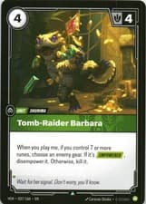 Tomb-Raider Barbara 037/166 Uncommon Vendetta Riftbound Near Mint