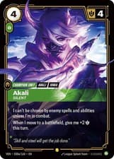 Riftbound TCG - Akali, Silent (Alternate Art) 038a/166 FAST SHIP