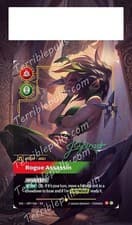 Riftbound Vendetta Extended Art Insert PSA- Akali 189 ART ONLY