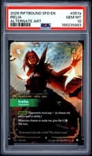 2026 RIFTBOUND: LEAGUE OF LEGENDS SFD-SPIRITFORGED #057A IRELIA - FERVENT PSA 10