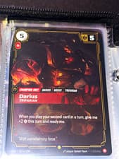 Riot Games Riftbound LoL TCG Darius Champion Unit Origin 027a/298 Foil EN
