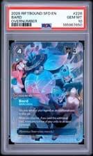 2026 RIFTBOUND: LEAGUE SFD-SPIRITFORGED #228 BARD OVERNUMBER - MERCURIAL PSA 10