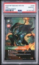 RIFTBOUND: LEAGUE OF LEGENDS SFD-SPIRITFORGED JAX - GRANDMASTER AT ARMS PSA 10
