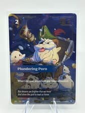 Plundering Poro Over Numbered 222/219 Riftbound Unleashed Near Mint