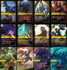 Riftbound TCG Unleashed Order Collection 3 of each Rare＆Showcase＆Epic Optional