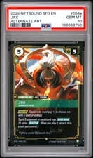 2026 RIFTBOUND: LEAGUE OF LEGENDS SFD-SPIRITFORGED #054A JAX - UNMATCHED PSA 10