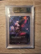2025 Riftbound #202 Jinx Rebel Stamp, Origins Release Event Prize Pack BGS 9.5