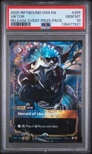 RIFTBOUND: LEAGUE OF LEGENDS OGN-ORIGINS VIKTOR - HERALD OF THE ARCANE PSA 10