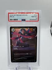 PSA Graded 2026 Riftbound SFD Irelia #141 Foil English Champion Unit *POP 1*