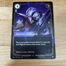 Decree of Discord 107/166 Rare Riftbound Vendetta