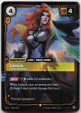 Leona Determined 238a/298  Origins Riftbound Near Mint