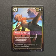 Minah Swiftfoot 111/166 Rare Riftbound Vendetta NM/M