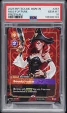PSA 10 - Miss Fortune 267/298 METAL Prizewall Promo Riftbound League of Legends