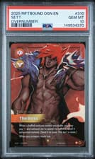 Riftbound Origins The Boss Sett Legend Overnumber 310/298 PSA 10