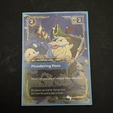 Riftbound Unleashed Plundering Poro Overnumbered 222/219 English
