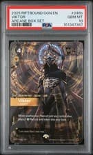2025 Riftbound Origins English Arcane Box Set Promo Viktor #246b Gem Mint PSA 10