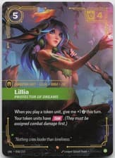 Lillia - Protector of Dreams 058/219 Epic Unleashed Riftbound Near Mint