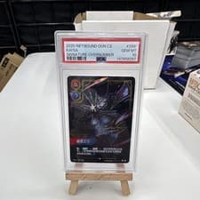 2025 Riftbound OGN CS Kai'Sa Signature Overnumber Foil PSA Graded #299 CN