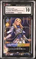 CGC 10  Lux Lady of Luminosity 021/024 PROMO Riftbound LoL Nexus Night NOT METAL