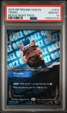 2025 RIFTBOUND:NEXUS NIGHT GG EZ OGN-ORIGINS #197B TEEMO - SCOUT PSA 10