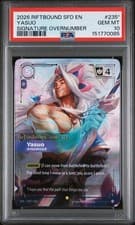 2026 Riftbound:SpiritForged Yasuo SFD 235*/221 Signature Overnumber  PSA 10
