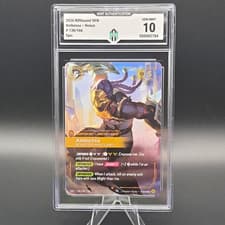 2026 Riftbound League of Legends Ambessa Epic #136/166 Mint Authentication MA10