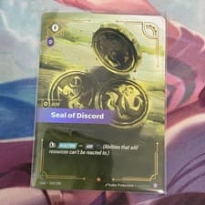 Riftbound Origins 204/298 Seal of Discord Foil