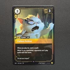 Fallen Feline 132/166 Rare Riftbound Vendetta NM/M