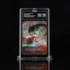 Ahri 303/298 Nine-Tailed Fox Riftbound Overnumbered - TAG Graded 10 - Rank 2!!!