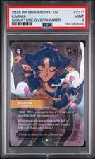 2026 RIFTBOUND: LEAGUE OF LEGENDS SFD-SPIRITFORGED #237* KARMA - CHANNELER PSA 9