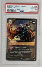 2025 Riftbound OGN EN VOLIBEAR #158a Alternate Art PSA 10 Gem Mint 🌶️🥵