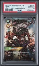 2026 RIFTBOUND: LEAGUE OF LEGENDS UNL-UNLEASHED IVERN - GREEN FATHER  SIG PSA 10